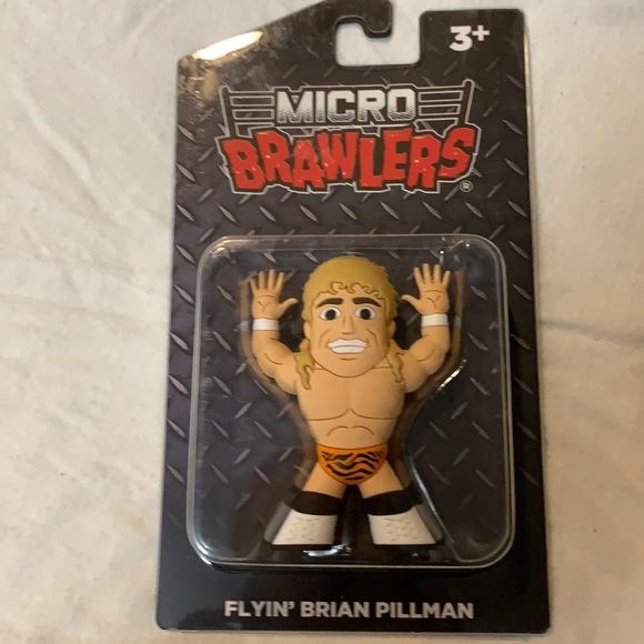 Micro Brawlers Other - Flynn’ Brian Pillman, Micro Brawler Pro Wrestling Tees